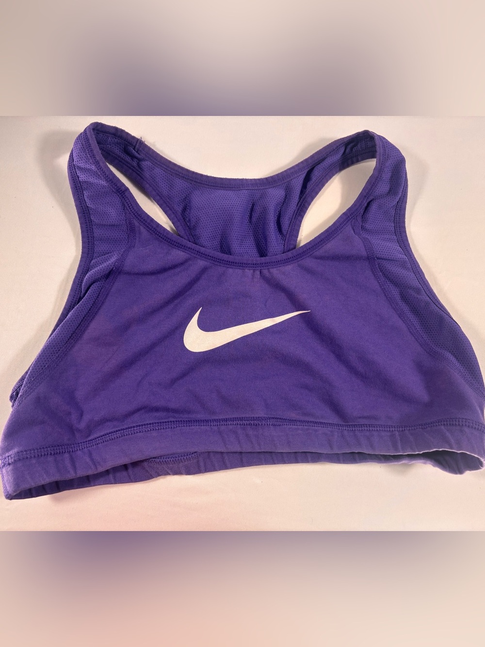 Nike Women's Purple Reversible Sports Bra Top